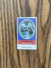 Charlie Evans Football Cards 1972 Sunoco Stamps Update Prices