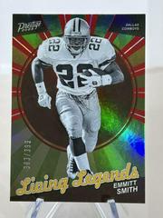 Emmitt Smith [Red] #LL-19 Football Cards 2023 Panini Prestige Living Legends Prices