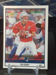 Tom Brady [Adrenaline] #314 Football Cards 2005 Panini Score Prices