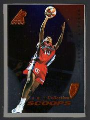 Cynthia Cooper [Court Collection] #62 Basketball Cards 1997 Pinnacle Inside WNBA Prices