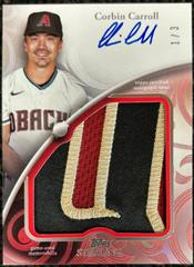 Corbin Carroll #SSJPA-CC Baseball Cards 2024 Topps Sterling Splendor Jumbo Patch Autograph Prices