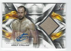 Aiden English Wrestling Cards 2019 Topps WWE Undisputed Auto Relic Prices