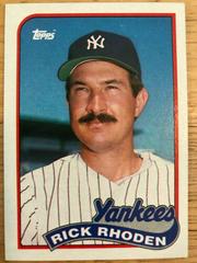 Rick Rhoden #18 Baseball Cards 1989 Topps Prices