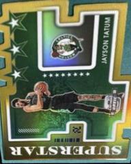 Jayson Tatum [Gold] #10 Basketball Cards 2021 Panini Contenders Optic Superstars Prices