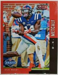 D.K. Metcalf [Red] Football Cards 2019 Panini Score NFL Draft Prices