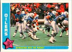 Oilers [Retreating Into the...] #28 Football Cards 1985 Fleer Team Action Prices