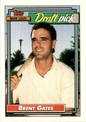 Brent Gates #216 Baseball Cards 1992 Topps Prices