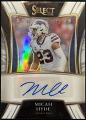 Micah Hyde [White] #SSP-MHY Football Cards 2021 Panini Select Signatures Select Prices