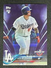 Alex Verdugo [Purple] #128 Baseball Cards 2018 Topps Opening Day Prices