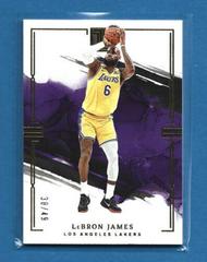 LeBron James [Gold] #90 Basketball Cards 2022 Panini Impeccable Prices