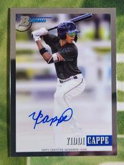 Yiddi Cappe #93PA-YCA Baseball Cards 2021 Bowman Heritage Chrome Prospect Autographs Prices