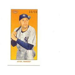 Derek Jeter [Blank Back] Baseball Cards 2020 Topps 206 Prices