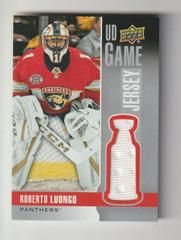 Roberto Luongo Hockey Cards 2019 Upper Deck UD Game Jersey Prices