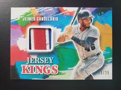Jeimer Candelario #JK-JC Baseball Cards 2022 Panini Diamond Kings Jersey Prices