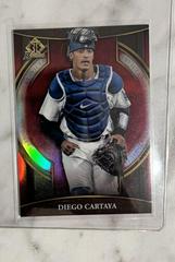 Diego Cartaya [Red] Baseball Cards 2023 Bowman Chrome Invicta Prices