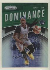 Odyssey Sims [Prizm Green] #7 Basketball Cards 2020 Panini Prizm WNBA Dominance Prices