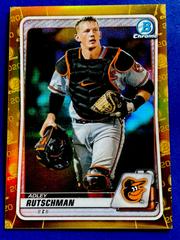 Adley Rutschman [Gold Refractor] #BD-154 Baseball Cards 2020 Bowman Draft Chrome Prices