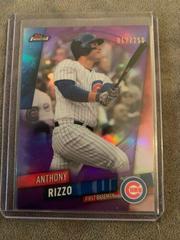 Anthony Rizzo [Purple Refractor] #65 Baseball Cards 2019 Topps Finest Prices