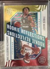 Shai Gilgeous Alexander, Tyrese Maxey [Asia Red Yellow] Basketball Cards 2020 Panini Illusions Rookie Reflections Prices