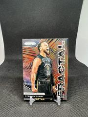 Stephen Curry #1 Basketball Cards 2023 Panini Prizm Fractal Prices