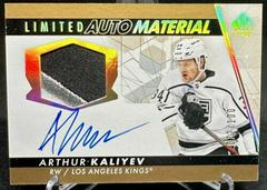 Arthur Kaliyev [Limited Autograph Material] #45 Hockey Cards 2022 SP Authentic Prices