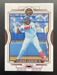 Vladimir Guerrero Jr. [Red] Baseball Cards 2021 Panini Chronicles Legacy Prices