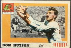 Don Hutson Football Cards 1955 Topps All American Prices