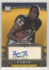 Matt Forte [Gold Rookie Autograph] Football Cards 2008 Bowman Sterling Prices