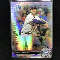 Dansby Swanson #BNR-DS Baseball Cards 2017 Bowman Chrome National Convention Prices