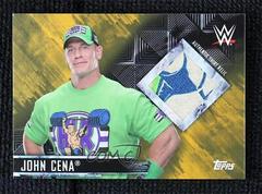 John Cena [Gold] #SR-JC Wrestling Cards 2018 Topps WWE Shirt Relics Prices