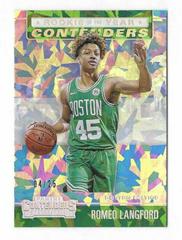 Romeo Langford [Cracked Ice] #14 Basketball Cards 2019 Panini Contenders Rookie of the Year Prices