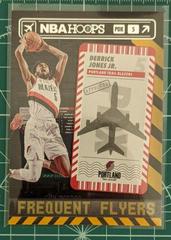 Derrick Jones Jr. #12 Basketball Cards 2021 Panini Hoops Frequent Flyers Prices