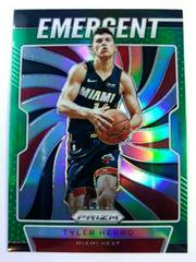 Tyler Herro [Green Prizm] Basketball Cards 2019 Panini Prizm Emergent Prices