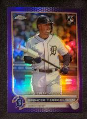 Spencer Torkelson [Purple] #USC157 Baseball Cards 2022 Topps Chrome Update Prices