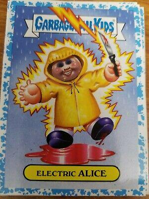 Electric ALICE [Blue] #1a Garbage Pail Kids Revenge of the Horror-ible