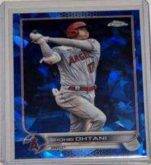 Shohei Ohtani Baseball Cards 2022 Topps Chrome Sapphire Prices