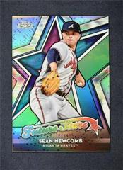 Sean Newcomb [Orange Refractor] Baseball Cards 2018 Topps Chrome Future Stars Prices