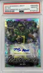 Bo Nix #BMA-BN Football Cards 2023 Bowman's Best University Masterpieces Autographs Prices