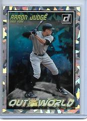 Aaron Judge [Crystal] #OW1 Baseball Cards 2018 Panini Donruss Out of This World Prices
