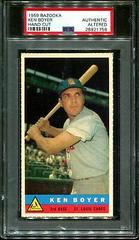 Ken Boyer Baseball Cards 1959 Bazooka Hand Cut Prices