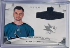 Maxim Letunov Hockey Cards 2020 Upper Deck The Cup Rookie Class of 2021 Prices