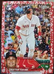 Triston Casas [Red] #H178 Baseball Cards 2023 Topps Holiday Prices