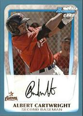 Albert Cartwright [Blue] #BP32 Baseball Cards 2011 Bowman Prospects Prices
