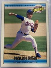 Nolan Ryan [Error] Baseball Cards 1992 Donruss Prices