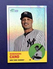 Robinson Cano [Refractor] #HP10 Baseball Cards 2012 Topps Heritage Chrome Prices
