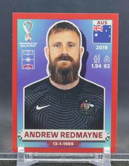 Andrew Redmayne #AUS4 Soccer Cards 2022 Panini World Cup Qatar Stickers Prices