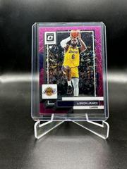 LeBron James [Pink Velocity] #116 Basketball Cards 2022 Panini Donruss Optic Prices