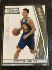 Jeremy Lin [Bonus Shots Gold] #187 Basketball Cards 2010 Panini Prestige Prices