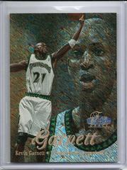 Kevin Garnett [Row 1] Basketball Cards 1997 Flair Showcase Prices