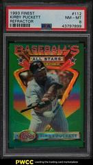 Kirby Puckett [Refractor] #112 Baseball Cards 1993 Finest Prices